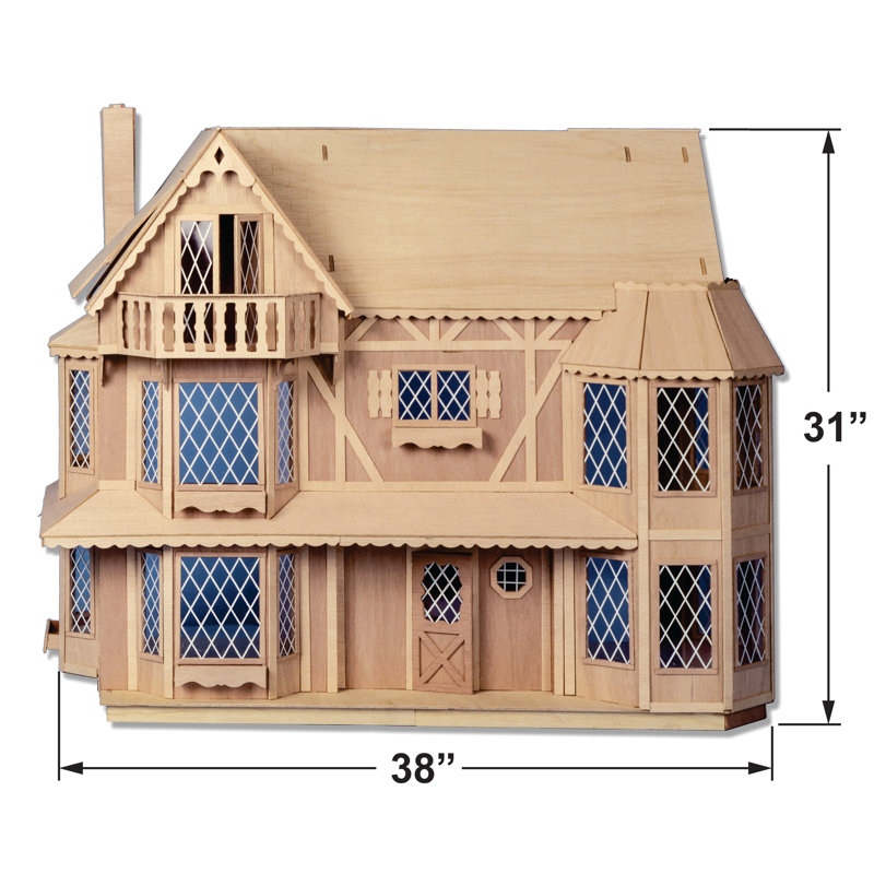 Greenleaf Dollhouses Harrison Dollhouse & Reviews Wayfair Canada